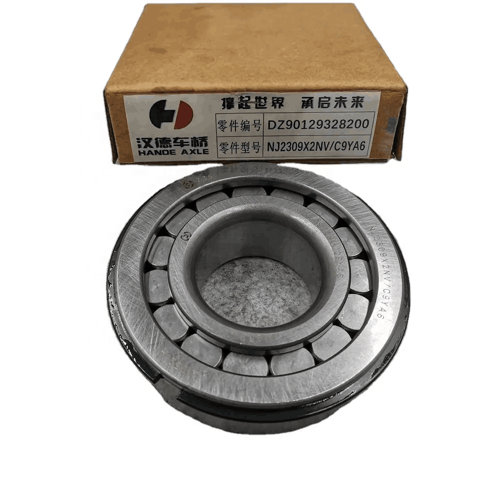 Shacman Hande HD469 rear qag tsav Bevel iav rear bearing DZ9003323010 6312N NJ2309X2NV/C9YA6